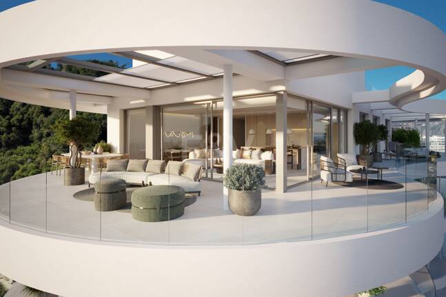 Spektakulär lyx Penthouse på 600 m2 i en 5-stjärniga gemenskap