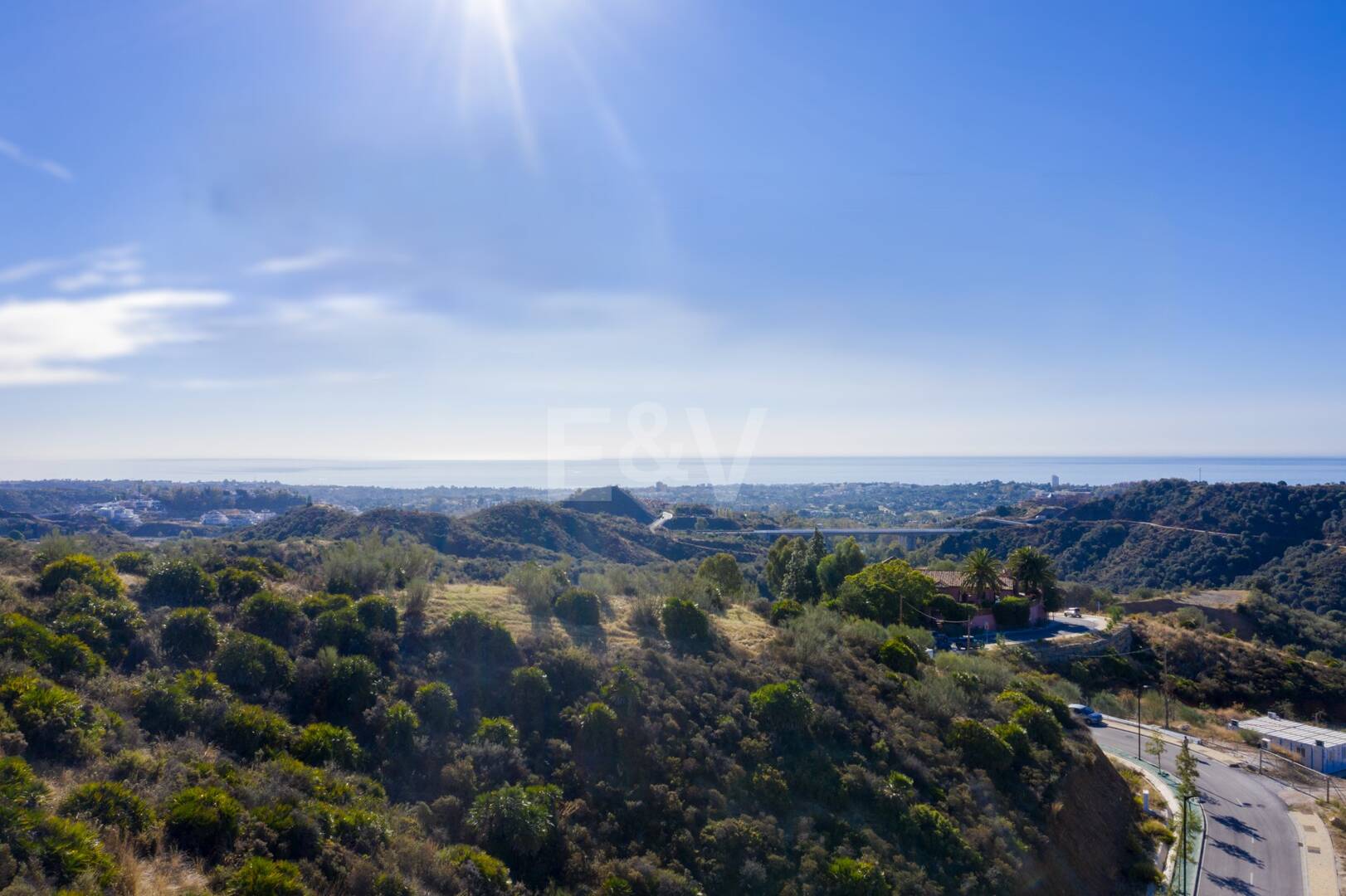 Exklusiv tomt i prestigefylld resort med hisnande utsikt