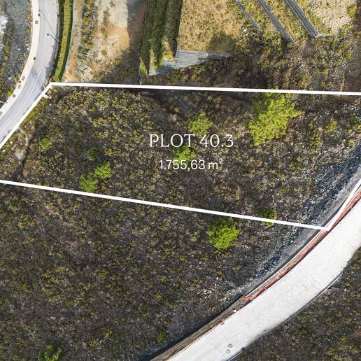 West facing plot in new exclusive resort