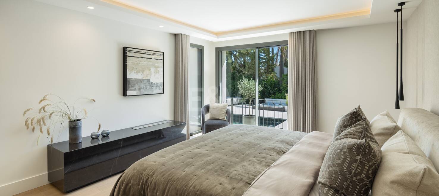 Wybitna willa w Nueva Andalucía z Andaluzjańską Skandynawską Charm