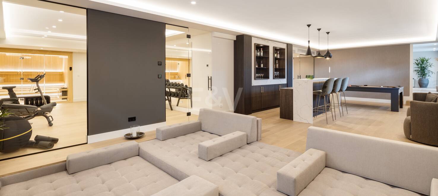 Wybitna willa w Nueva Andalucía z Andaluzjańską Skandynawską Charm