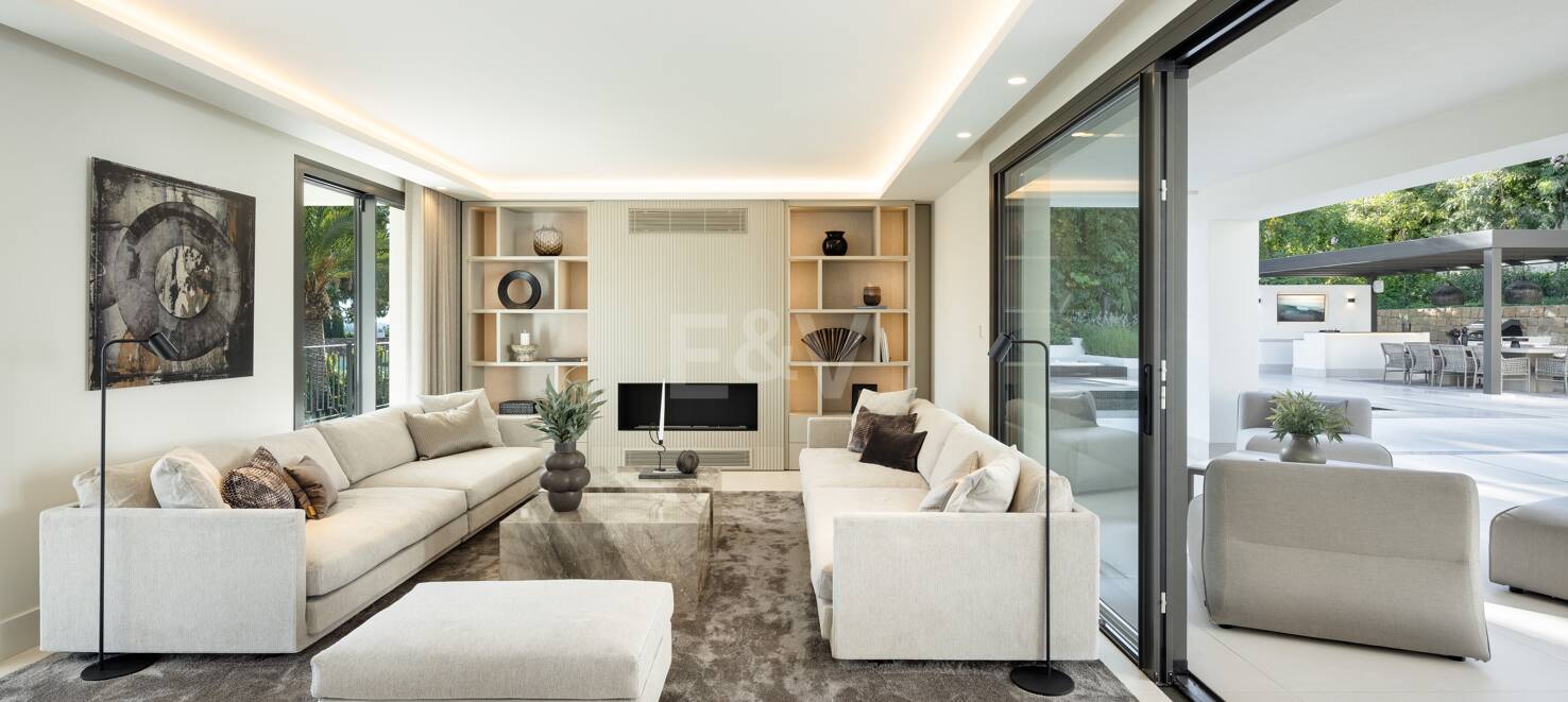 Wybitna willa w Nueva Andalucía z Andaluzjańską Skandynawską Charm