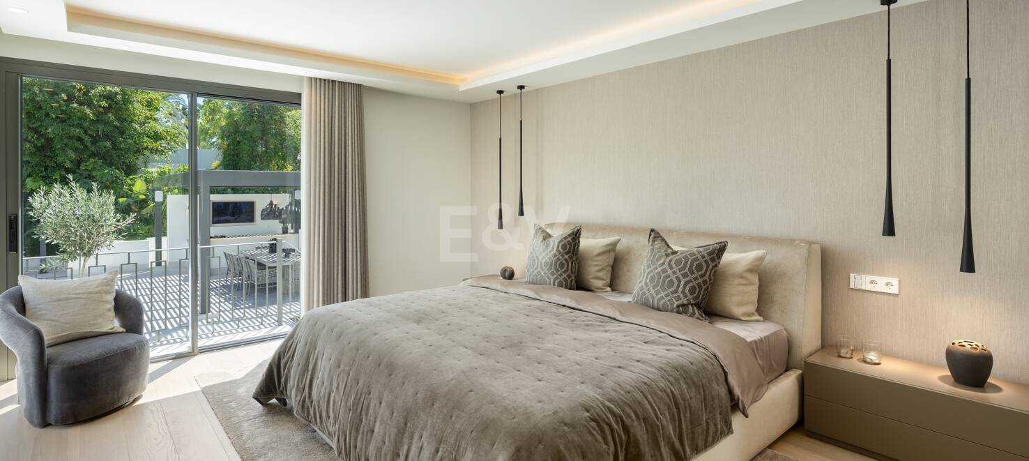 Wybitna willa w Nueva Andalucía z Andaluzjańską Skandynawską Charm