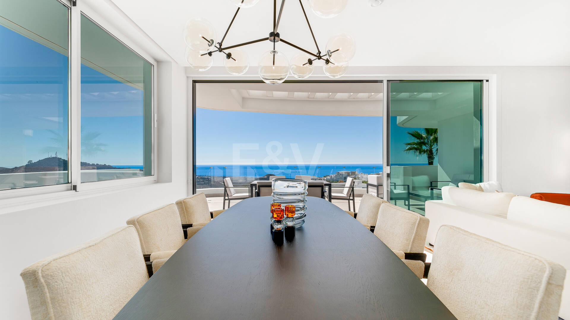 Apartamento en Palo Alto con impresionantes vistas al mar y amplia terraza