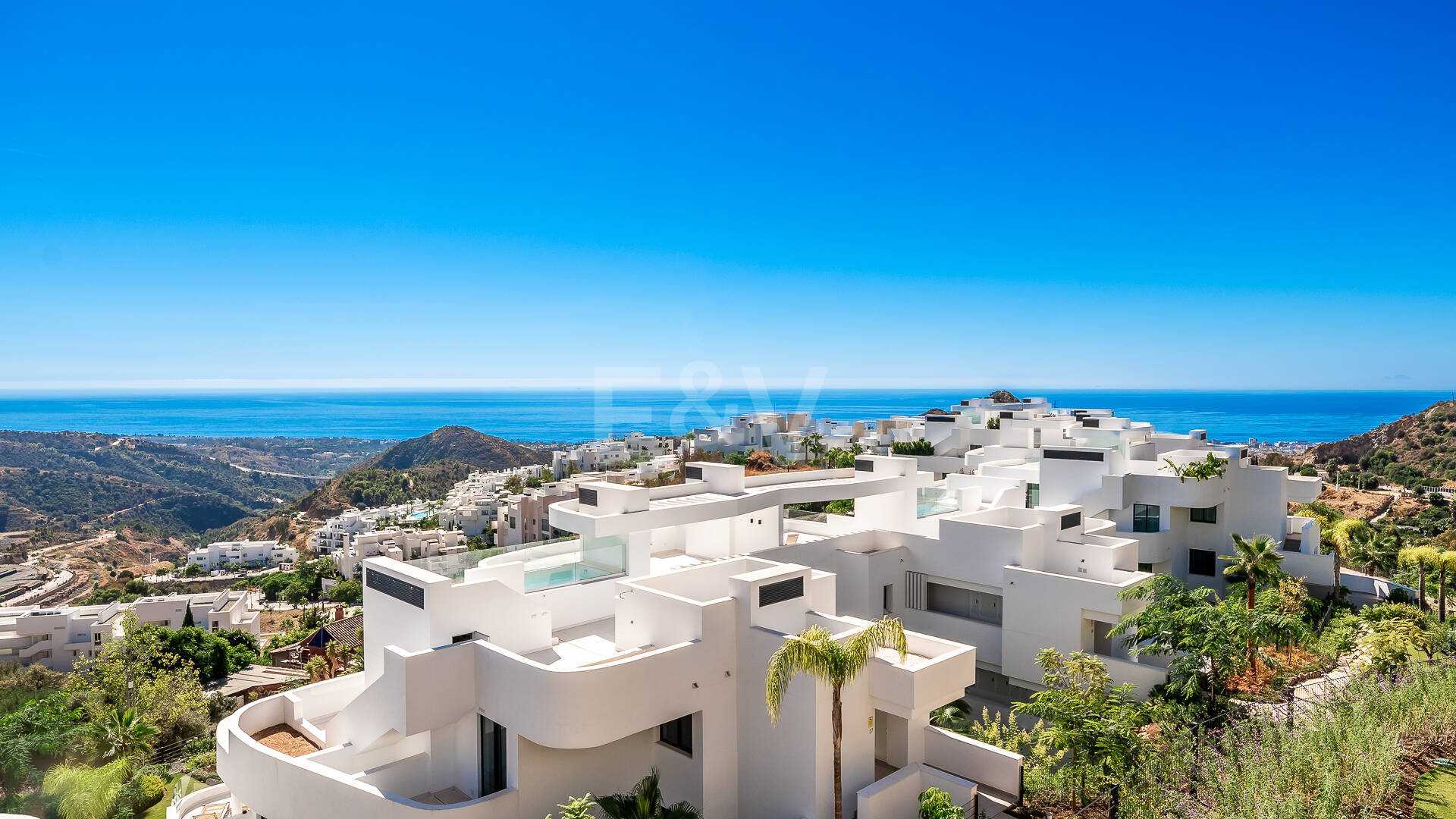 Apartamento en Palo Alto con impresionantes vistas al mar y amplia terraza