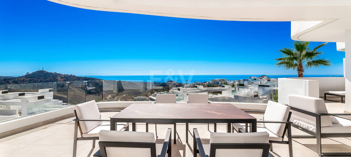 Apartment in Palo Alto mit atemberaubendem Meerblick und großzügiger Terrasse