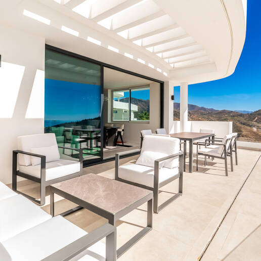 Apartment in Palo Alto mit atemberaubendem Meerblick und großzügiger Terrasse