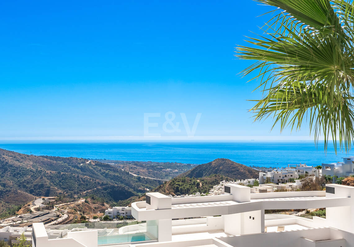 Palo Alto Apartment with Stunning Panoramic Seaviews and Spacious Terrace