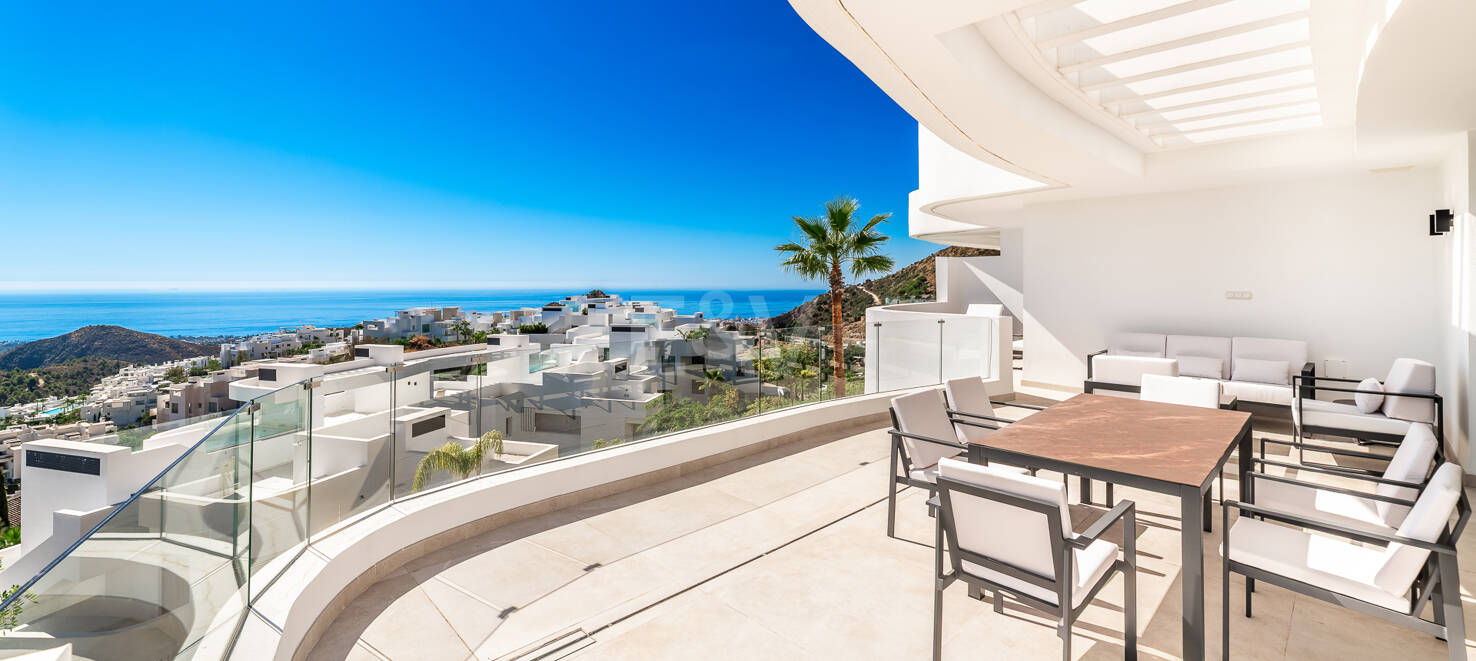 Apartment in Palo Alto mit atemberaubendem Meerblick und großzügiger Terrasse
