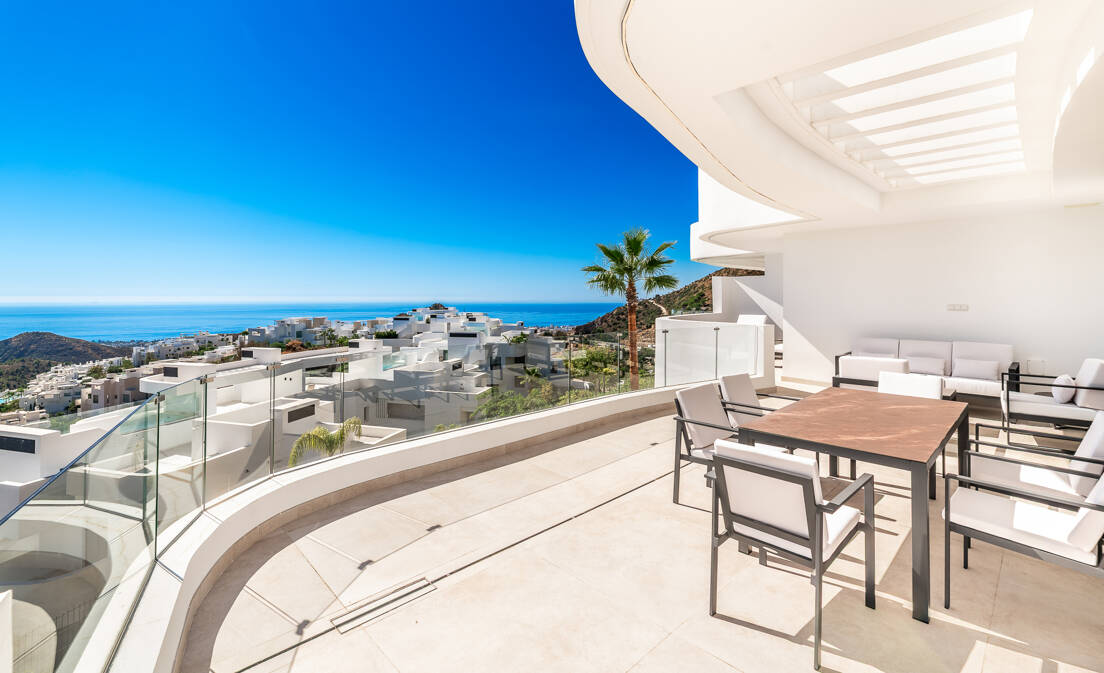 Apartment in Palo Alto mit atemberaubendem Meerblick und großzügiger Terrasse