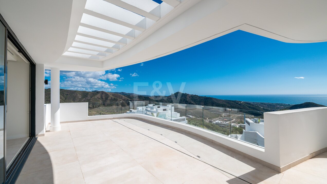 Apartamento en Palo Alto con impresionantes vistas al mar y amplia terraza