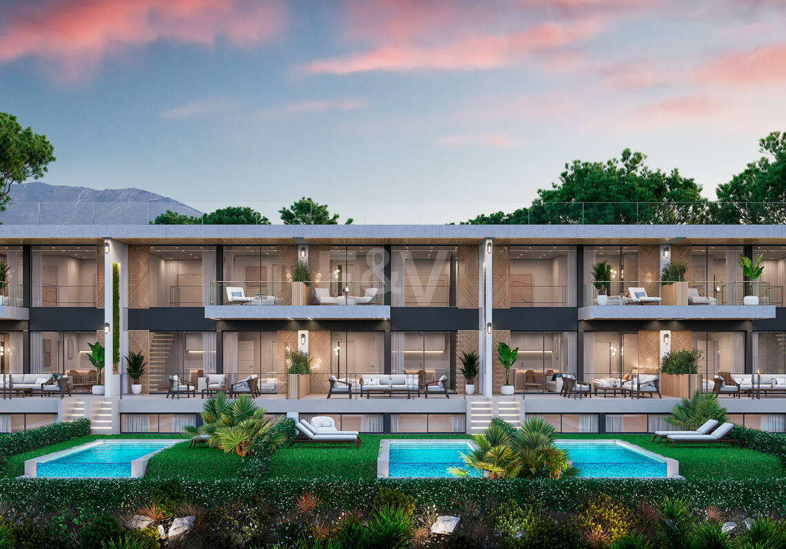 Possibilité d'investissement et maison de vacances dans un nouveau projet d'apparthotel