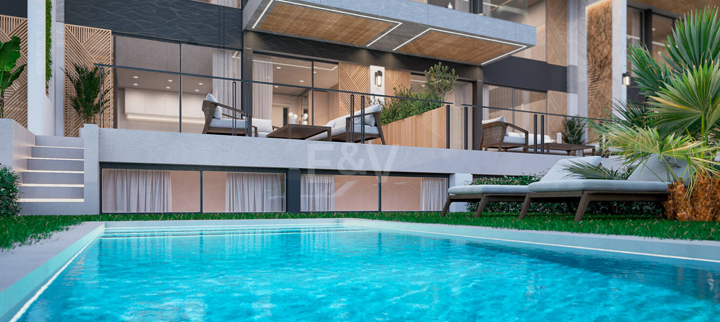 Investeringsmöjligheter och semesterboende i ett nytt hotellprojekt