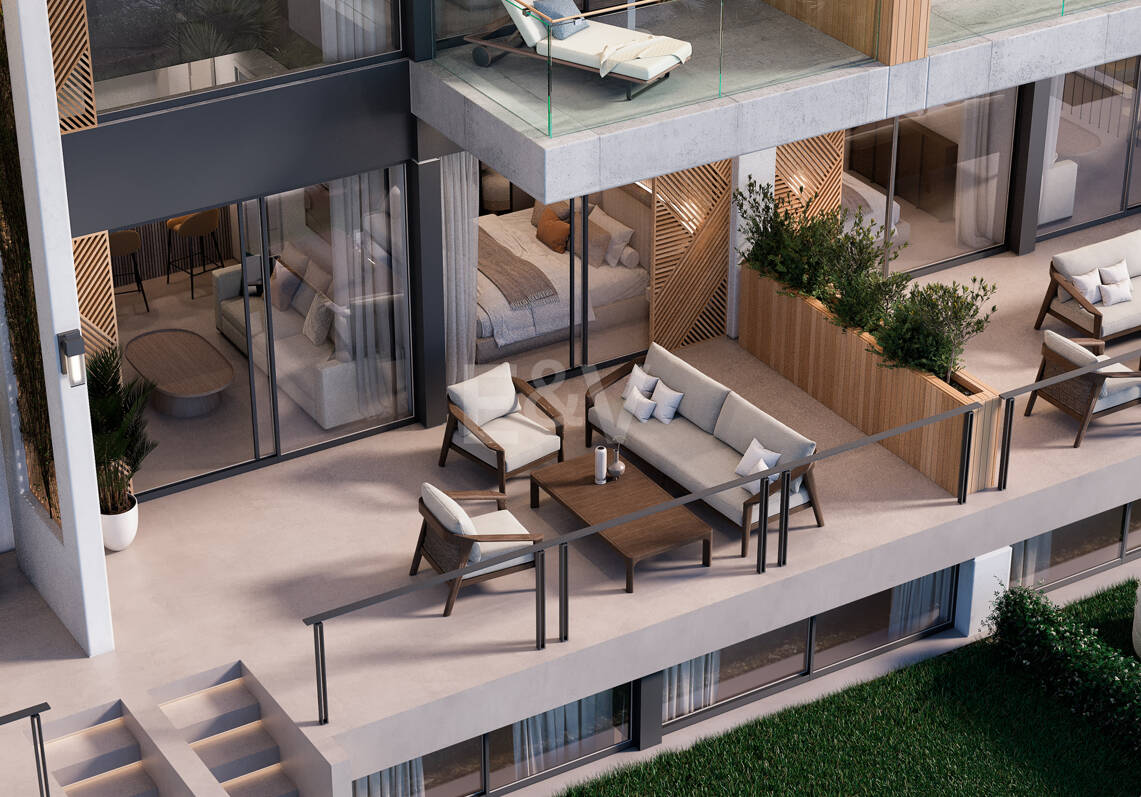 Investeringsmöjligheter och semesterboende i ett nytt hotellprojekt