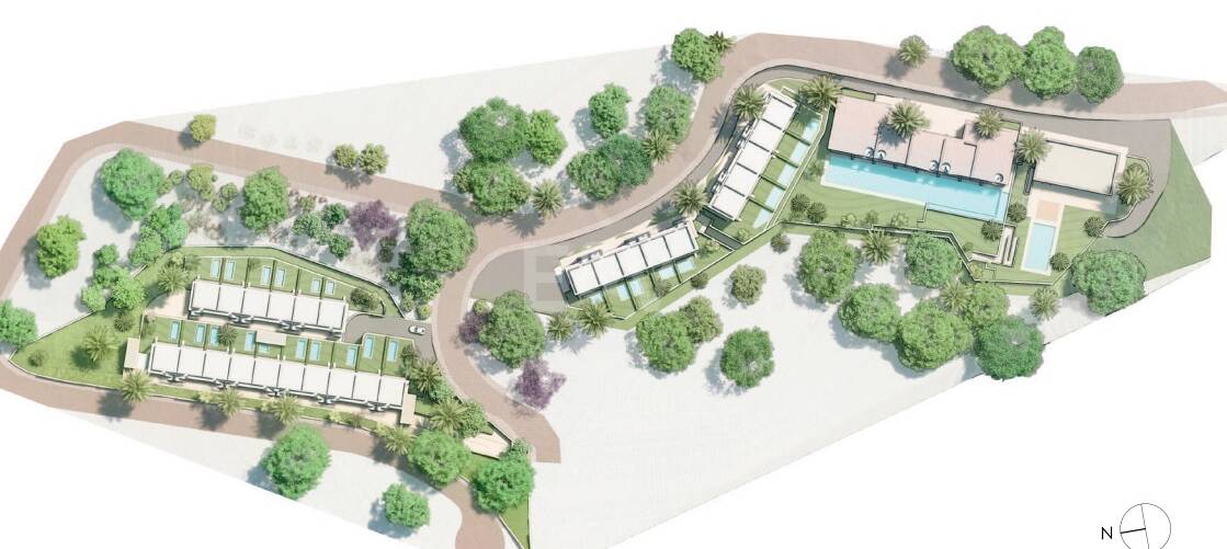 Investeringsmöjligheter och semesterboende i ett nytt hotellprojekt