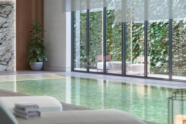 Investeringsmöjligheter och semesterboende i ett nytt hotellprojekt