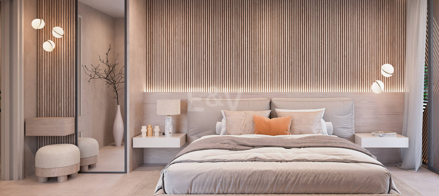 Investeringsmöjligheter och semesterboende i ett nytt hotellprojekt