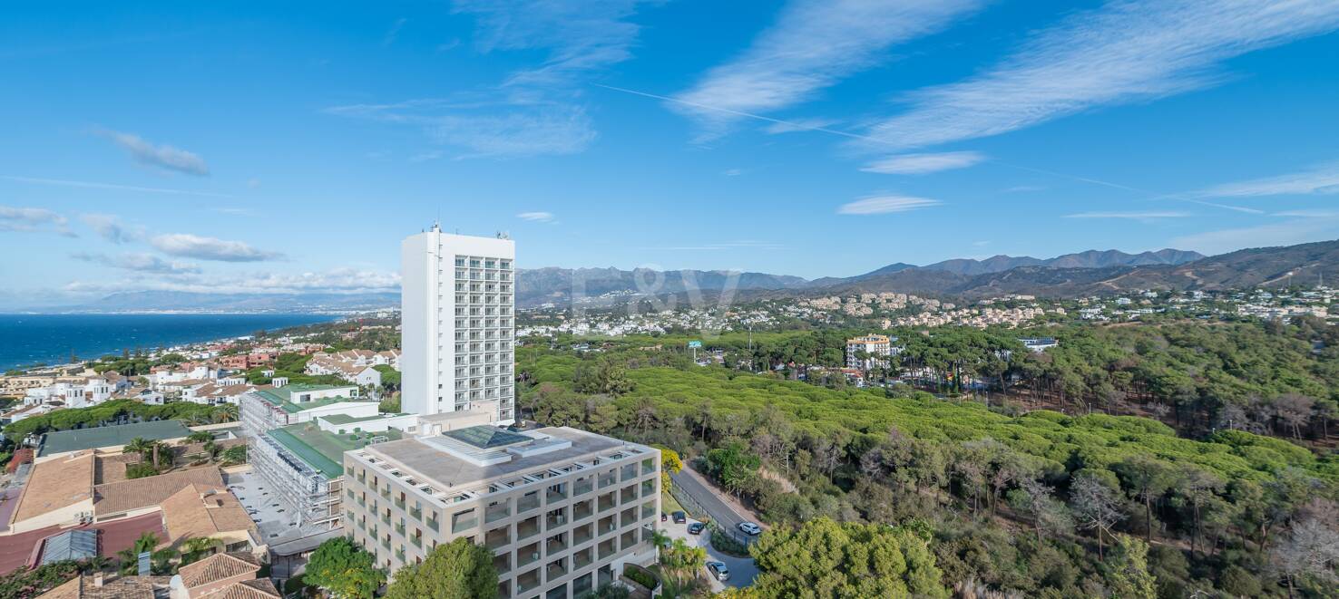 Estudio renovado junto a la playa en Elviria – A pasos de Nikki Beach alquiler flexible desde 2 meses