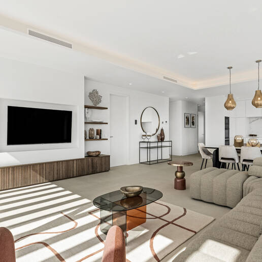 Duplex-Penthouse mit Rooftop-Plunge-Pool und Panoramablick auf das Meer