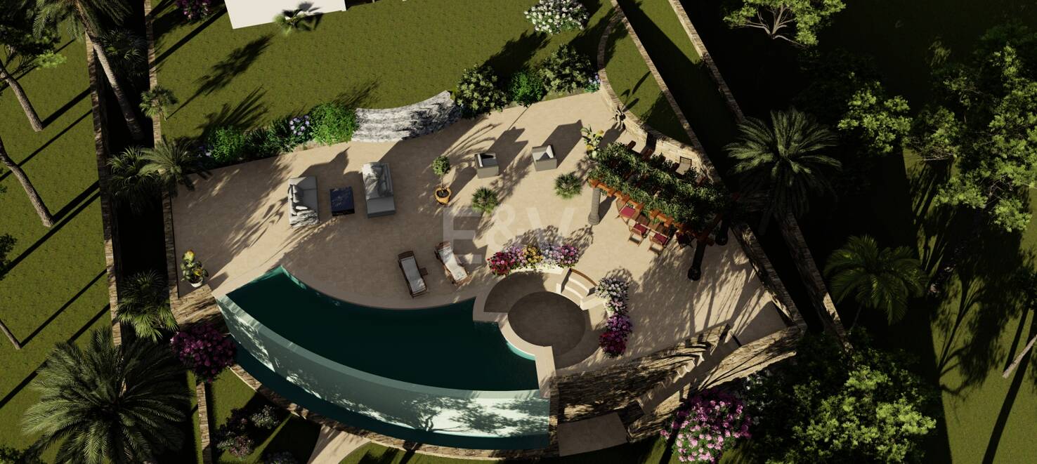 Grundstück mit Bauprojekt in erster Linie am Golfplatz Santa María