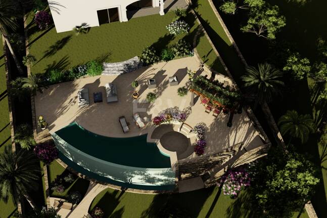 Grundstück mit Bauprojekt in erster Linie am Golfplatz Santa María