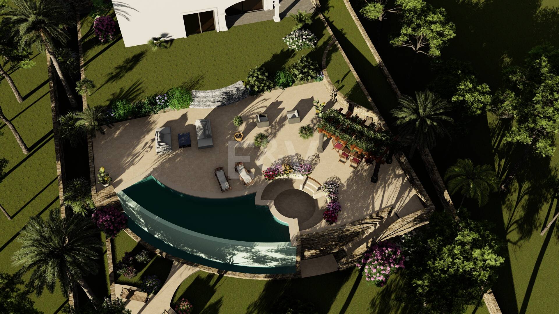 Terrain à Elviria avec Villa Projet en première ligne de Santa María Golf