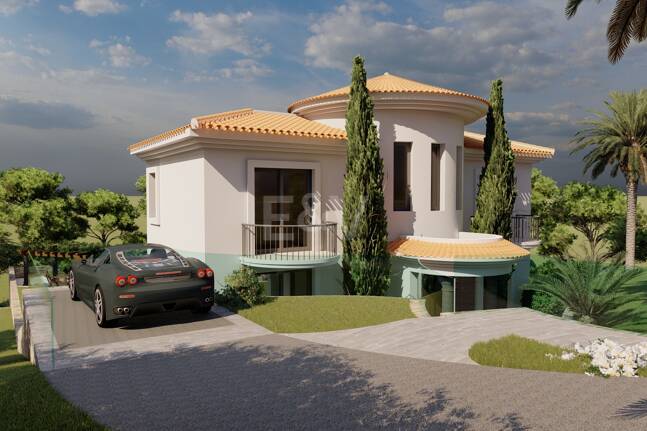 Grundstück mit Bauprojekt in erster Linie am Golfplatz Santa María