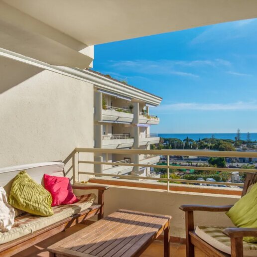 Appartement à louer en Marbella Golden Mile, Marbella (Toutes les zones)