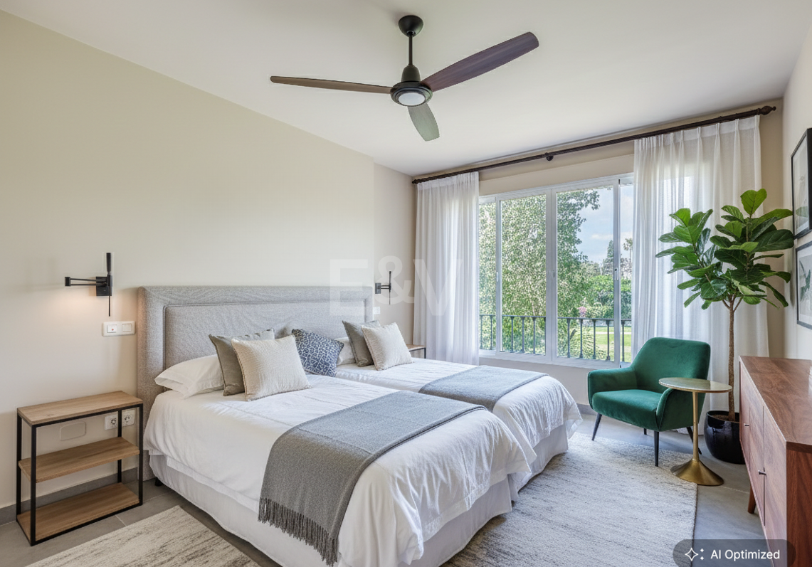 4-Schlafzimmer-Wohnung in erster Golflinie in der Nähe von Annehmlichkeiten
