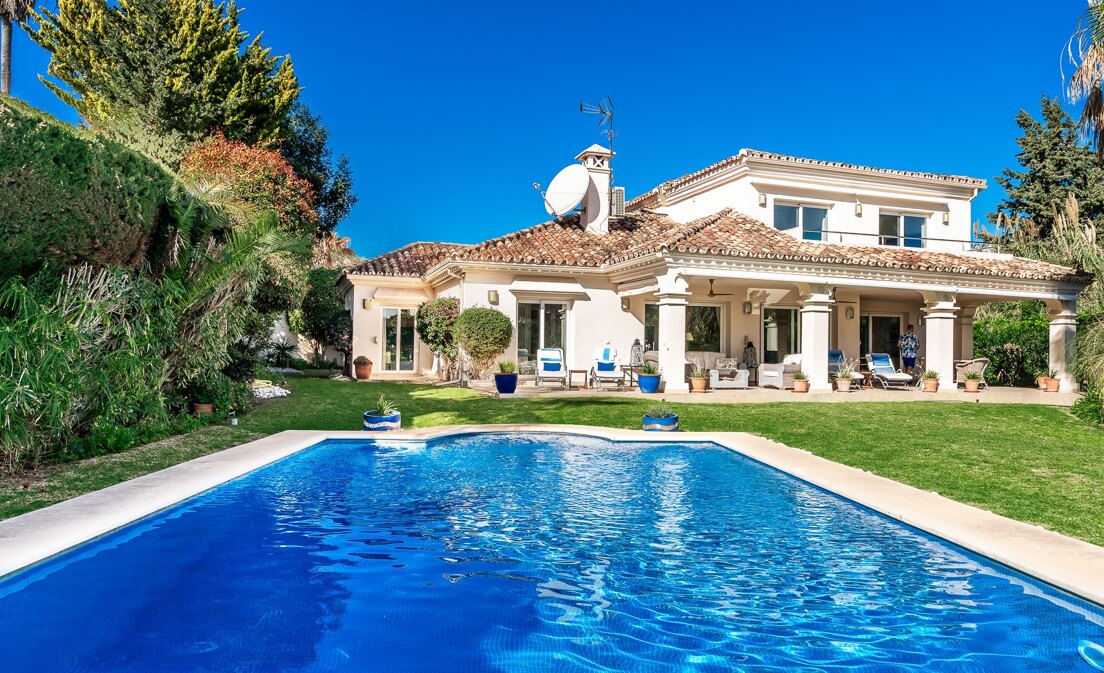 A Rare Opportunity: Frontline Los Naranjos Golf Villa with Stunning Views and Timeless Charm