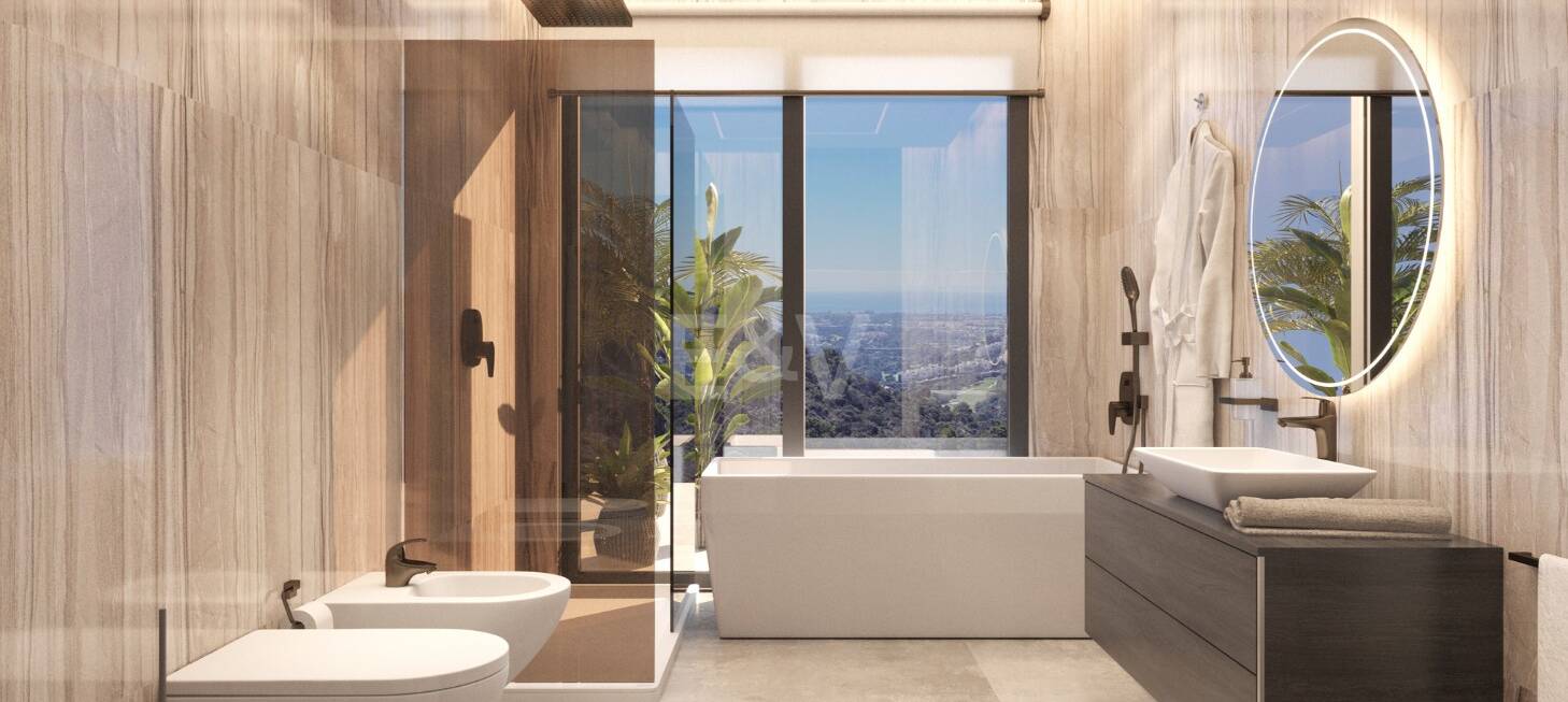 Modernt arkitektoniskt mästerverk inbäddat i exklusiva Benahavis enklav!