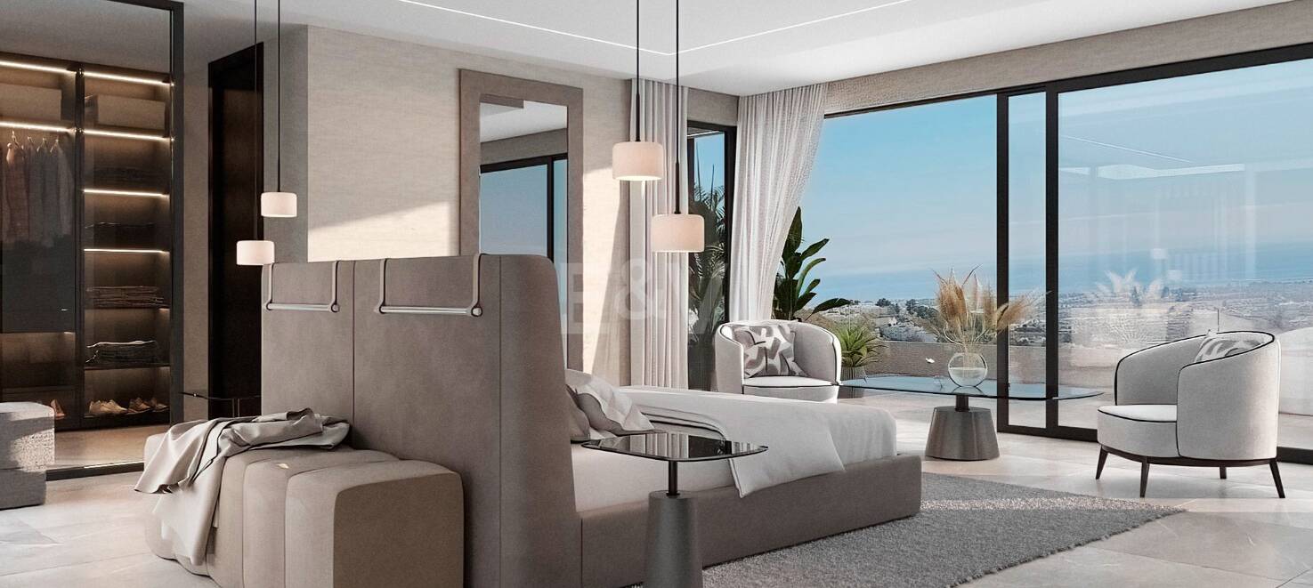 Modernt arkitektoniskt mästerverk inbäddat i exklusiva Benahavis enklav!