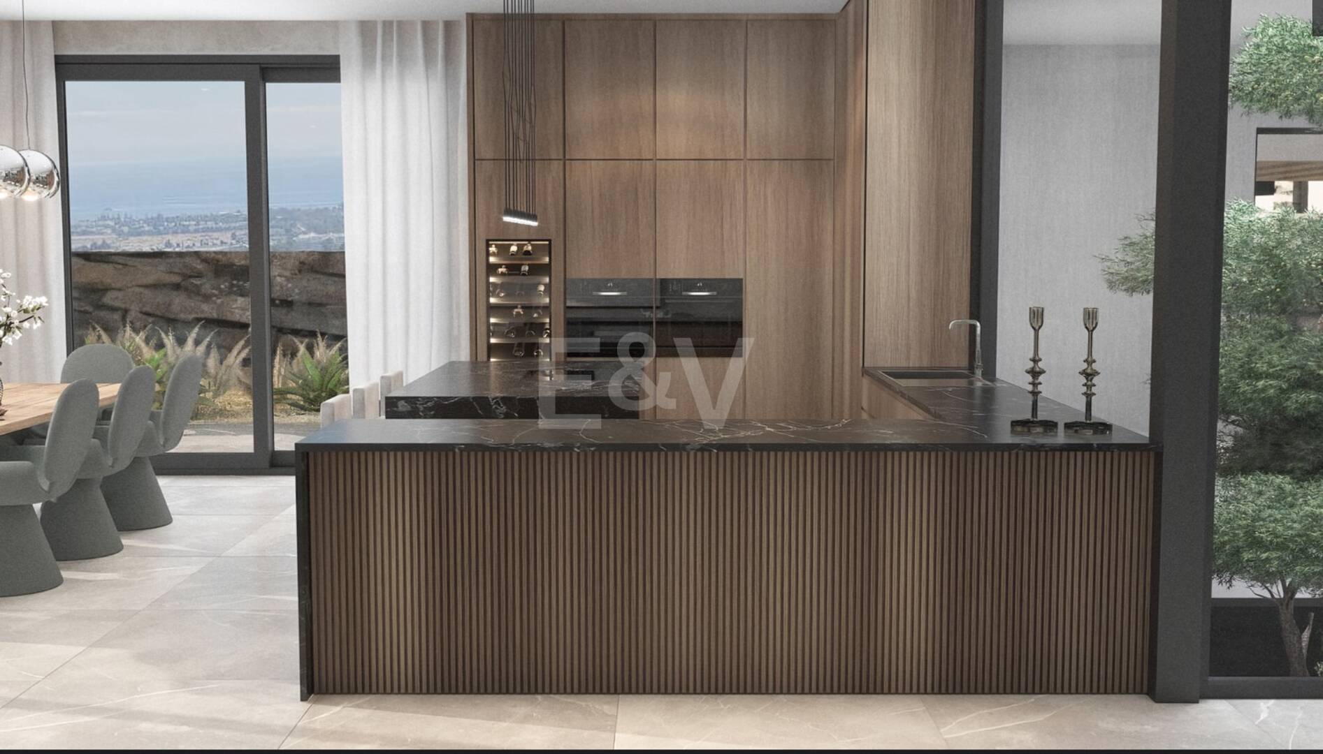 Modern architectural masterpiece nestled in exclusive Benahavis enclave!