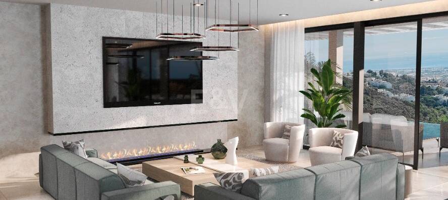 Modernt arkitektoniskt mästerverk inbäddat i exklusiva Benahavis enklav!
