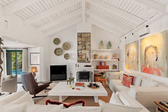 Elegancka willa z panoramicznymi widokami na morze w prestiżu El Madroñal, Benahavís