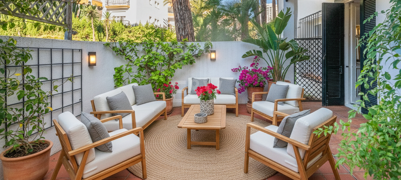 Ground Floor Apartment with Private Garden Steps from the Sea