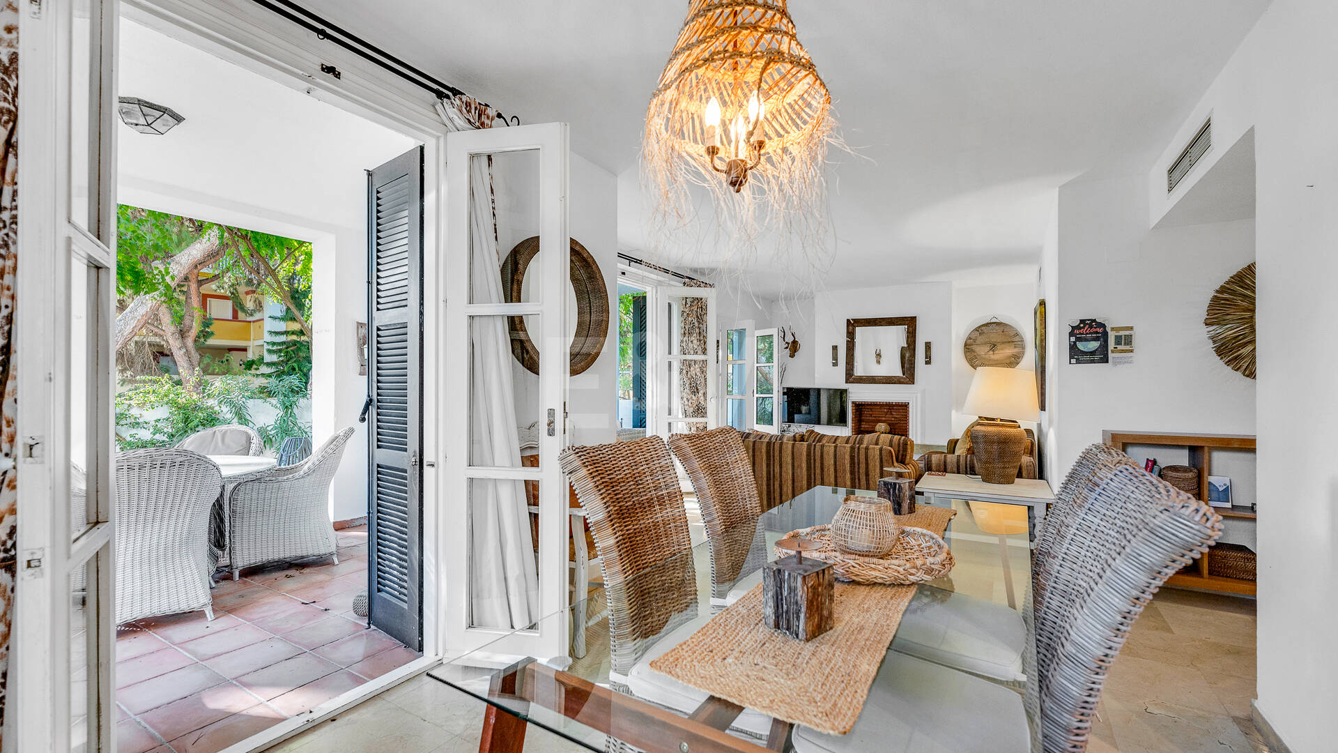 Garden Lägenhet steg från havet