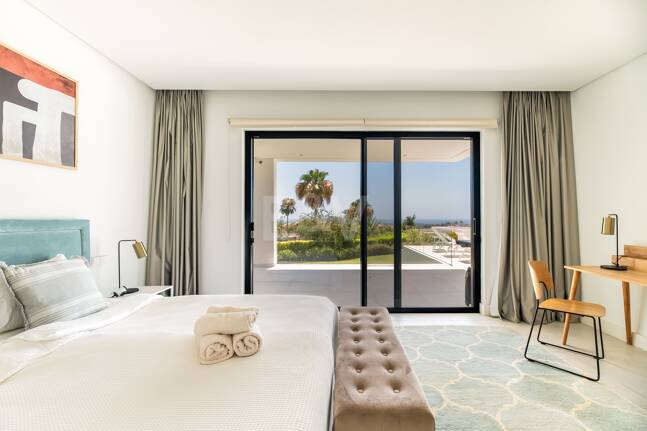 Modern Villa with Stunning Sea Views beside the Golf Course