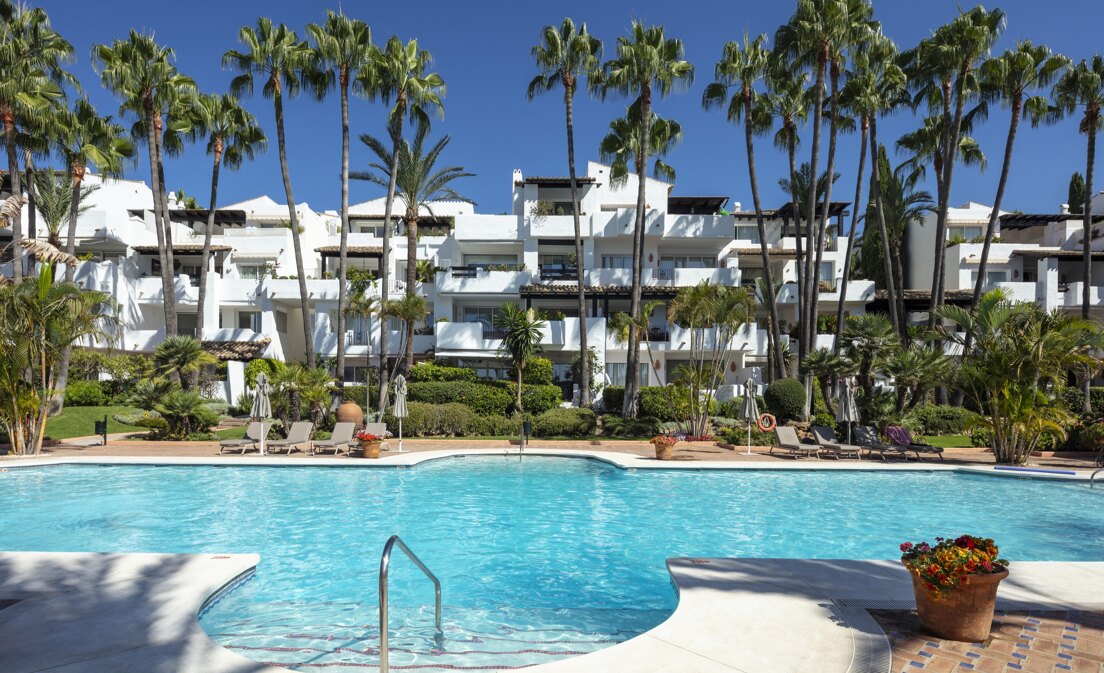 Appartement rez de chaussée raffiné à Marbella, Puente Romano Resort