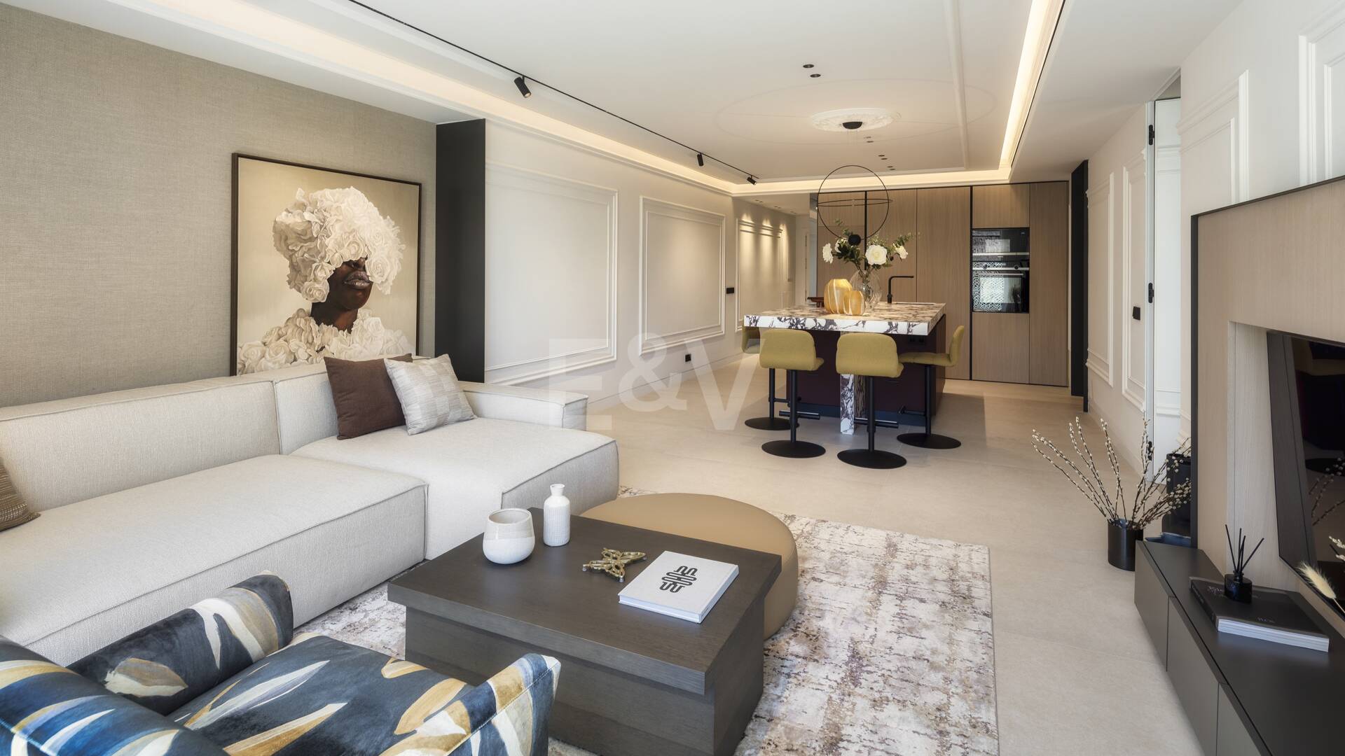 Eine raffinierte Erdgeschosswohnung in Marbellas Puente Romano Resort