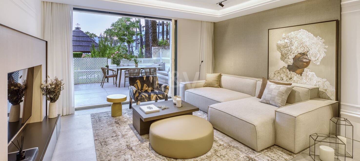 Appartement rez de chaussée raffiné à Marbella, Puente Romano Resort