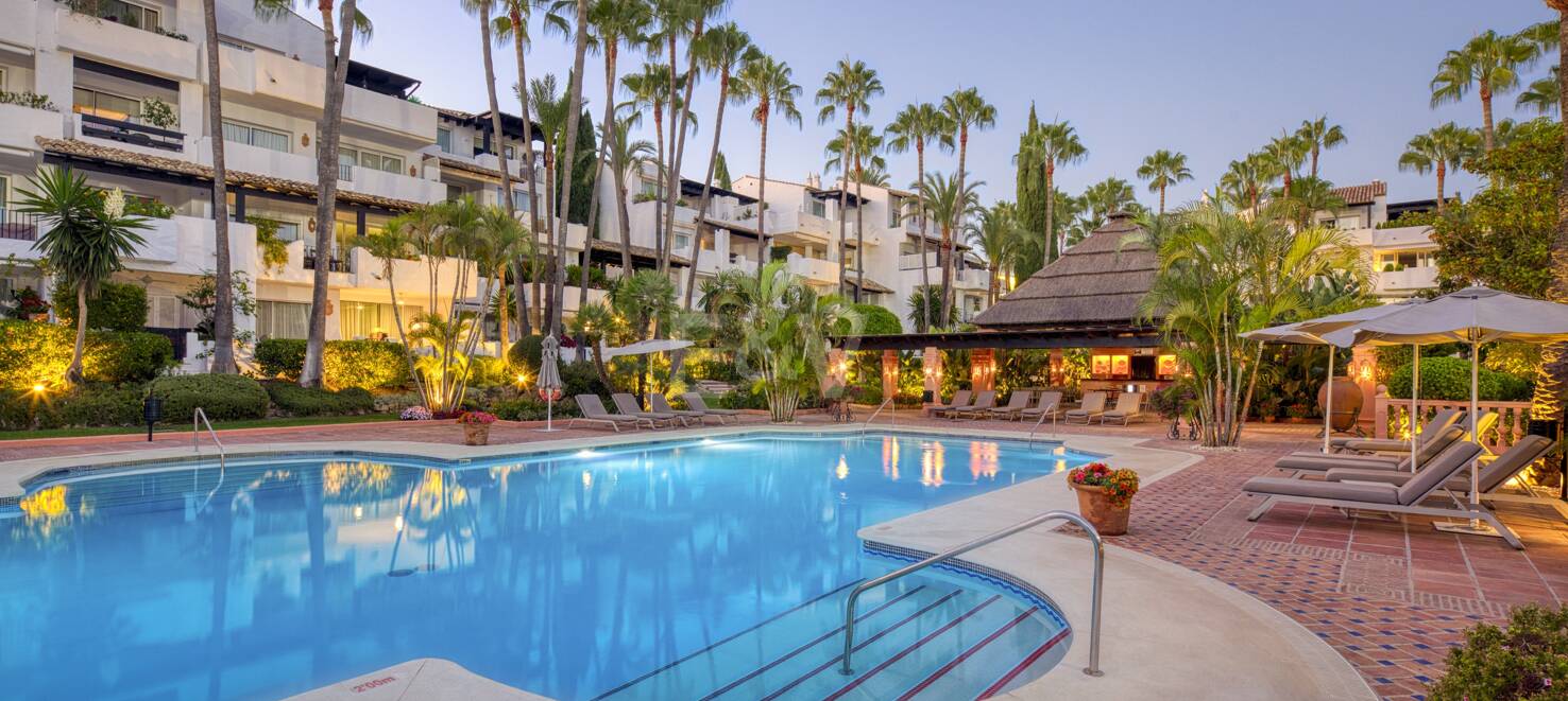 Appartement rez de chaussée raffiné à Marbella, Puente Romano Resort