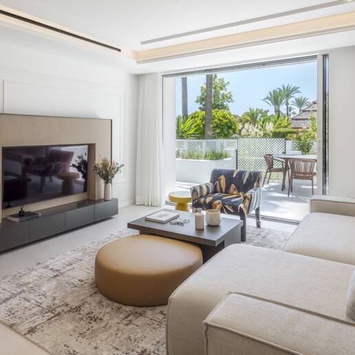 Appartement rez de chaussée raffiné à Marbella, Puente Romano Resort