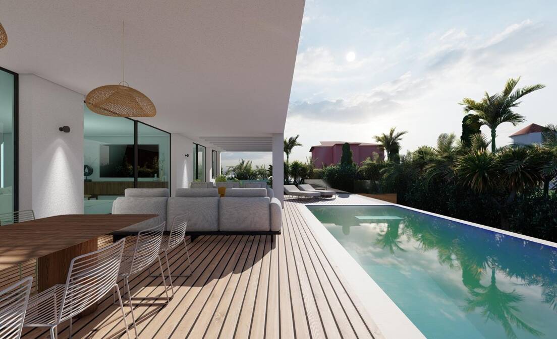 Stunning Modern Villa Project in San Pedro Beachside
