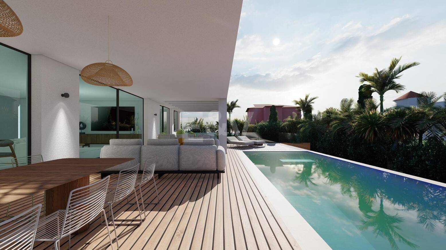 Stunning Modern Villa Project i San Pedro Beachside