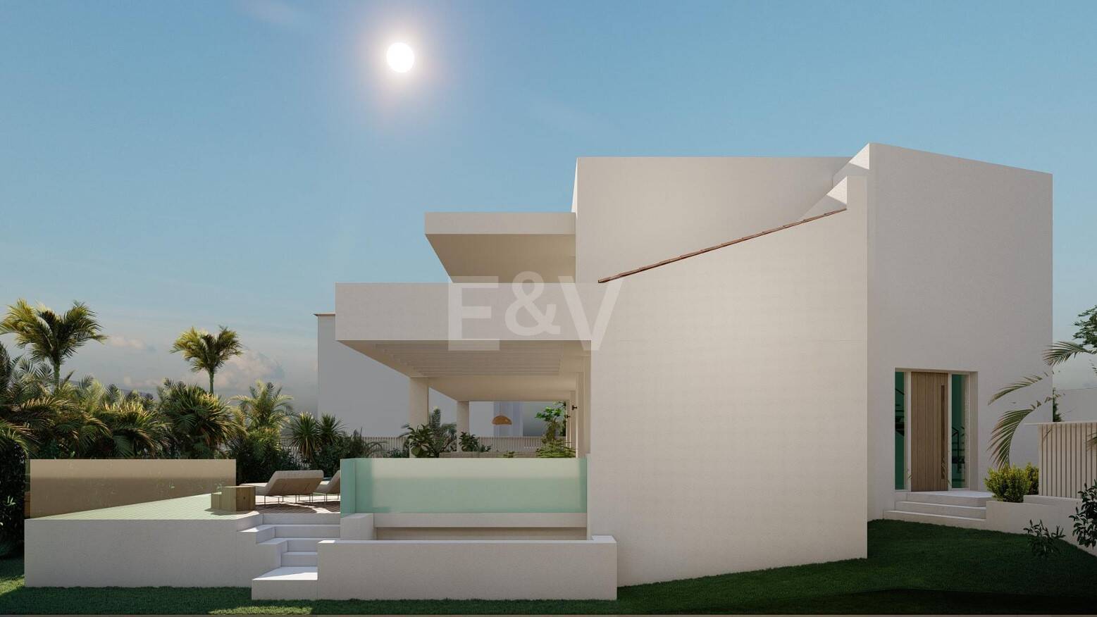 Stunning Modern Villa Project i San Pedro Beachside