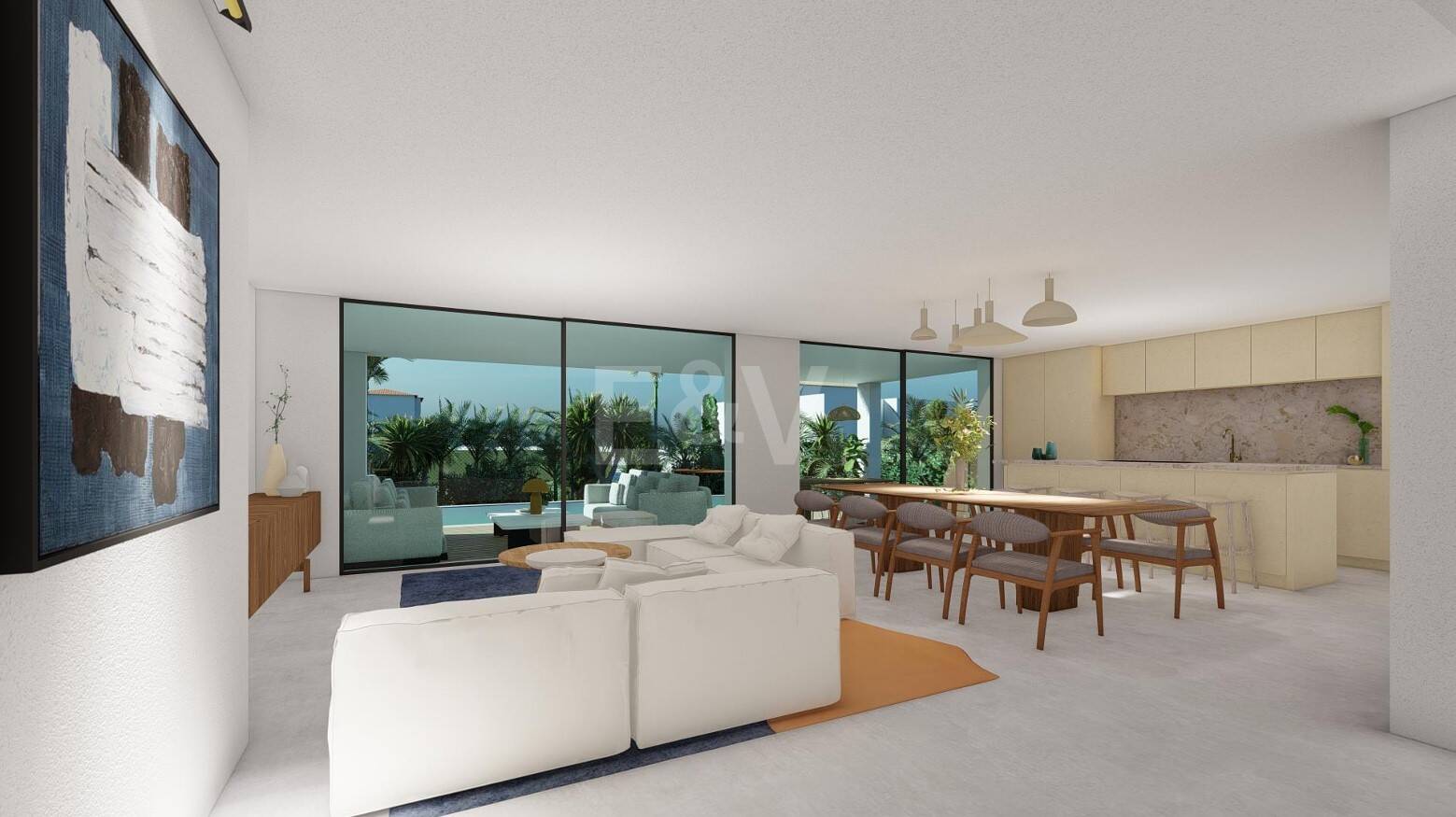 Stunning Modern Villa Project i San Pedro Beachside