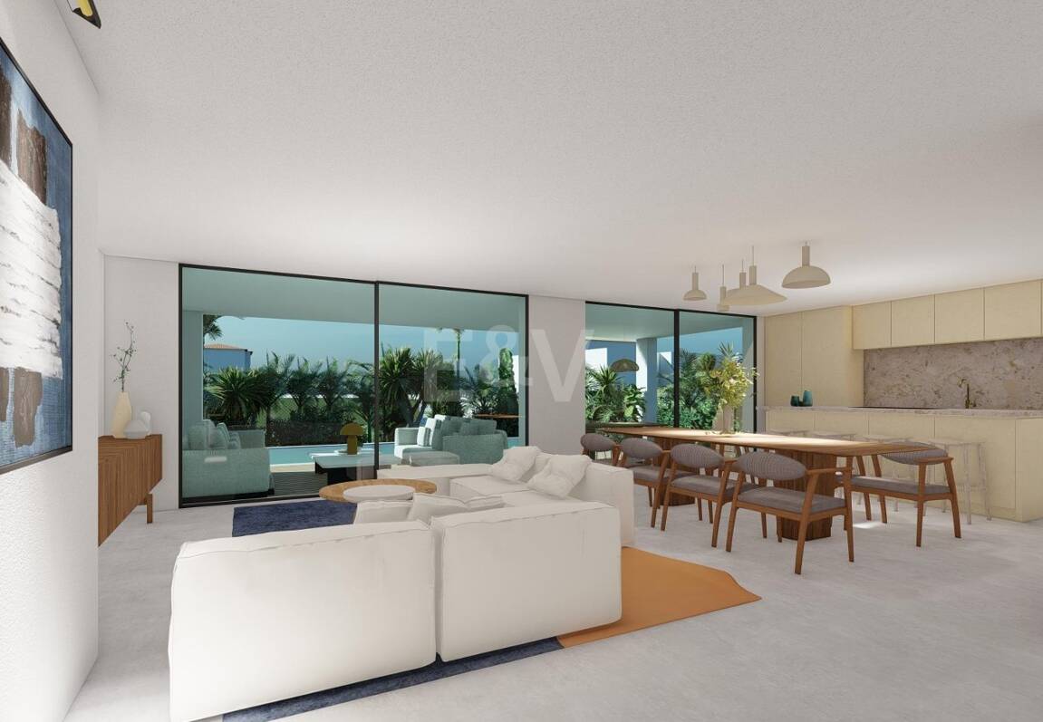 Stunning Modern Villa Project i San Pedro Beachside