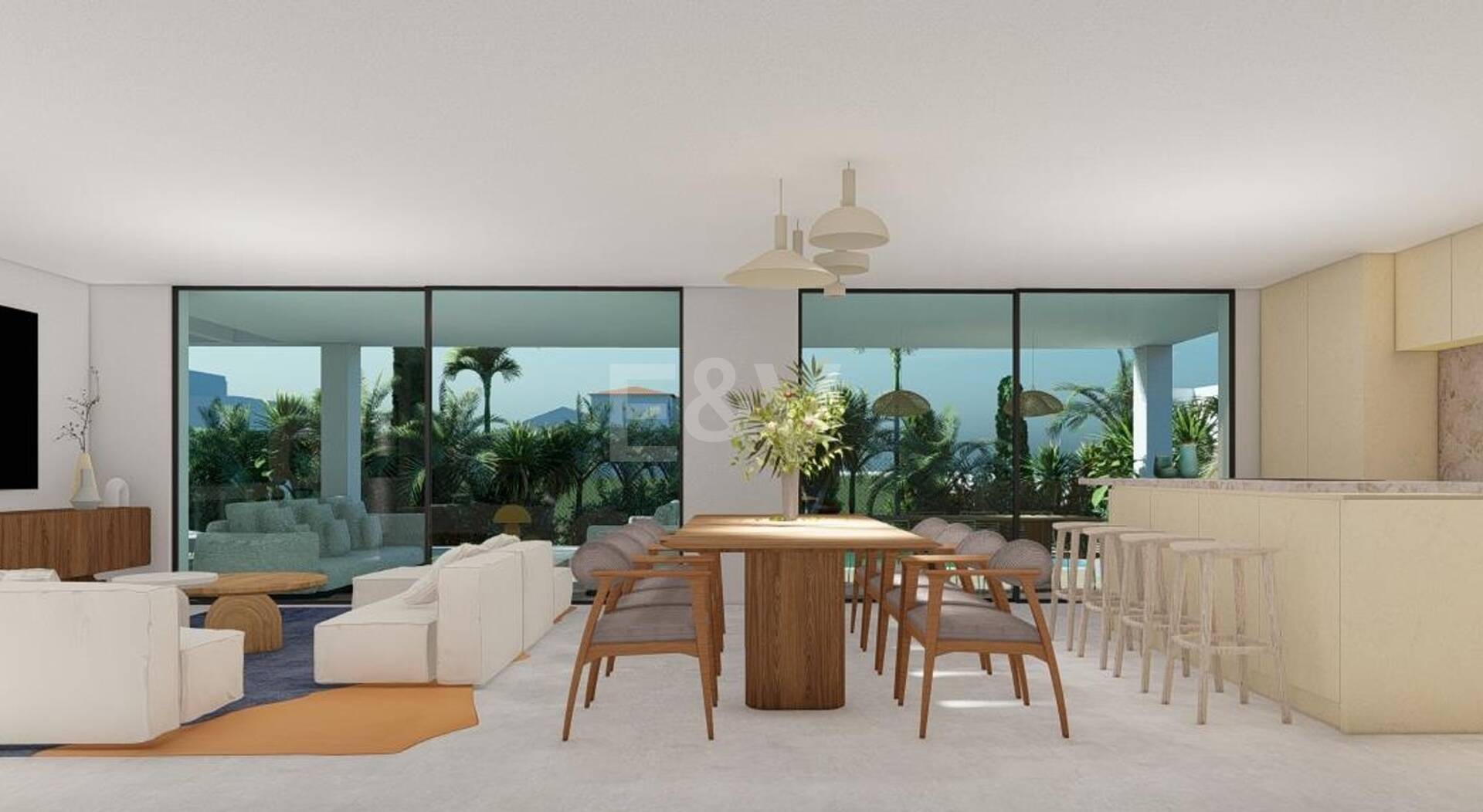 Stunning Modern Villa Project in San Pedro Beachside