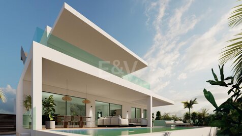 Superbe projet de villa moderne à San Pedro Beachside